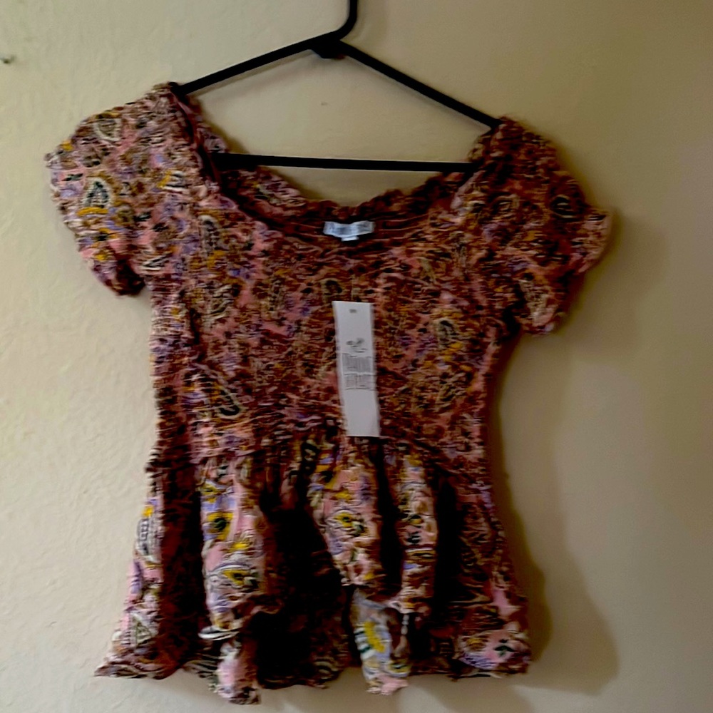 Patrons of peace blouse